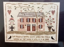 Chessie & Me Kindred House Sampler NEW! Linda Lautenschlager Home RARE! HTF