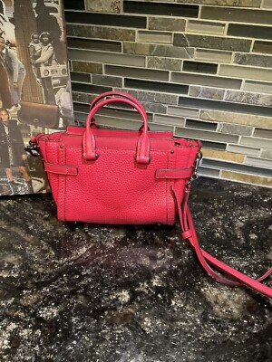 Coach Swagger 15 Carryall Handbag Crossbody Bag Pebble Leather Hot