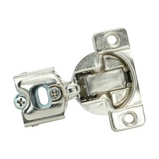 2x Grass 108 Deg 1/4" Overlay Self Close Screw Compact Cabinet Hinge 04396-15