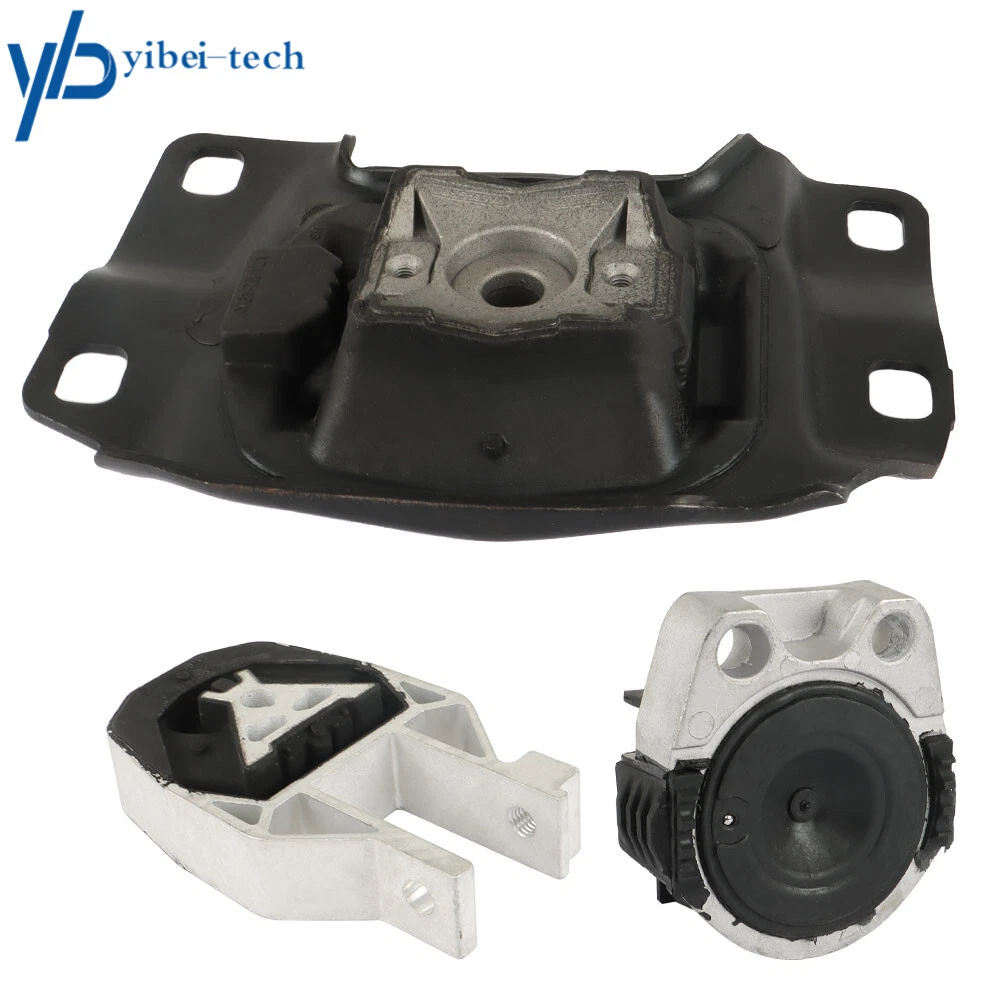 3-Piece Engine & Transmission Mount Set For 2005-2007 Ford Focus 2.3L
