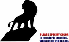 The Lion King Velvet Graphic Die Cut decal sticker Car Truck Boat Window 6"