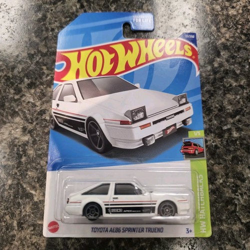 Hot Wheels Lot Of 3 Toyota AE86 Sprinter Trueno Black/white- White-Red Fast Ship - Picture 3 of 6