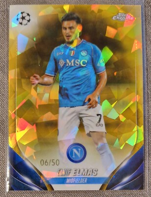 Topps Chrome UCC 23/24 Eljif Elmas 06/50 Sapphire Edition