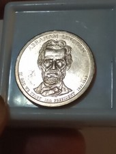 2010 P. MINT ABRAHAM LINCOLN GOLD TONE DOLLAR