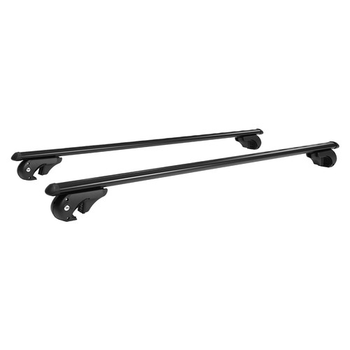 for Subaru Outback 2010-2014 Lockable Roof Rack Cross Bars Luggage Carrier Black - Picture 12 of 20