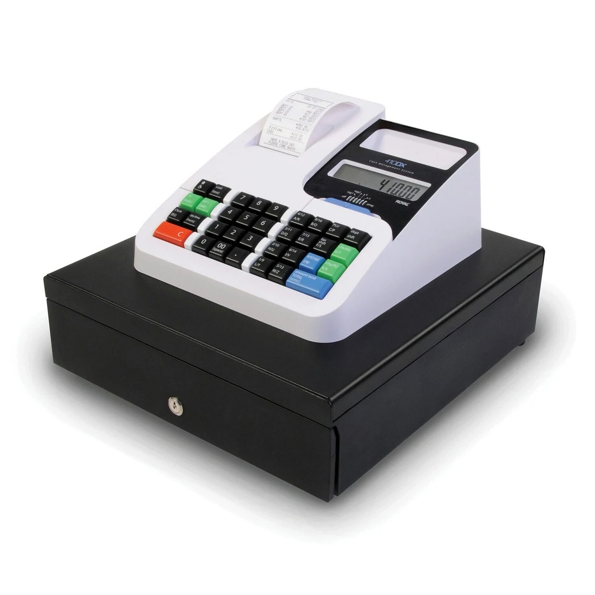 Royal 410dx Electronic Cash Register, 9-Digit LCD | eBay