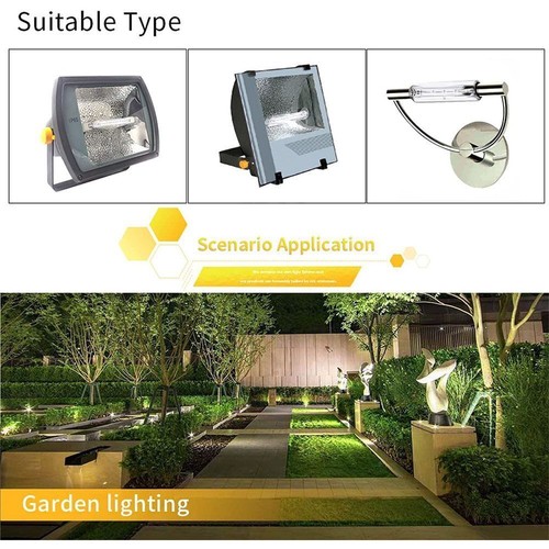 Halogenlampe R7s 78mm 118mm Glasröhre Glühbirne COB 220V 240V - Afbeelding 12 van 19