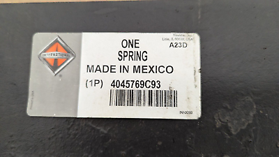 Pair of 4045769C93 INTERNATIONAL New Spring Chassis Front Pair of 4045769C93 INTERNATIONAL New Spring Chassis Front