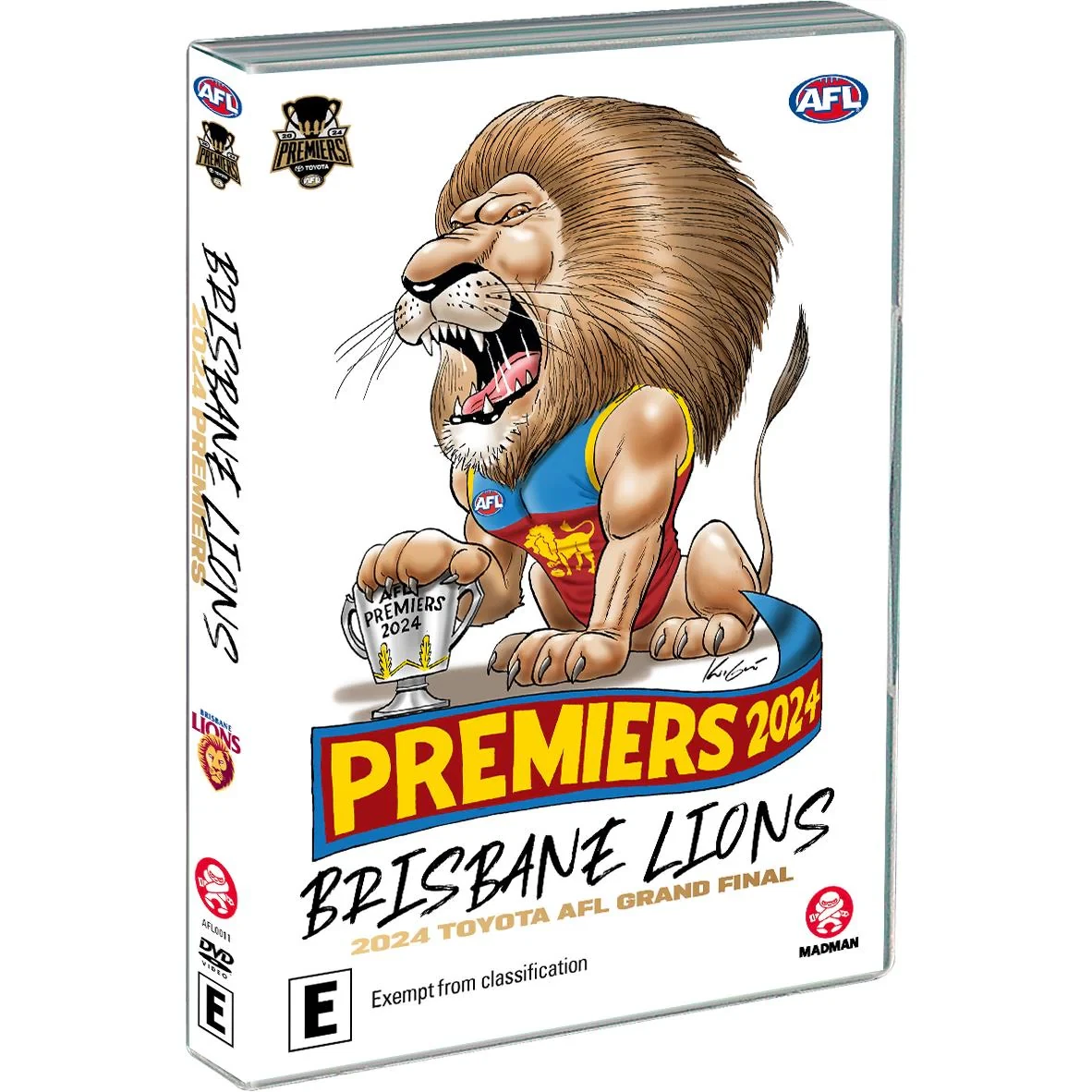AFL Premiers 2024 : Brisbane Lions DVD