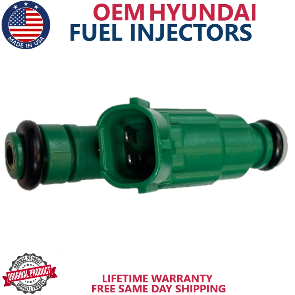 GENUINE x4 HYUNDAI Fuel Injectors For 2007, 2008, 2009 2010 Kia Magentis 2.4L I4 - Image 4 of 4