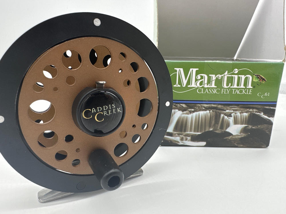 Martin Caddis Creek Fly Fishing Reel, Size 6/1 Single Action Fly Reel