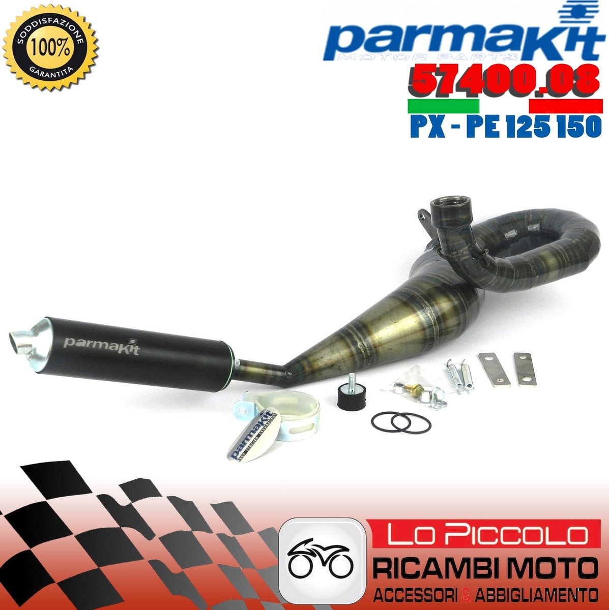 MARMITTA PARMAKIT ESPANSIONE TSV PIAGGIO COSA 125 150