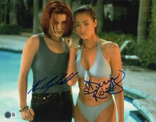 DENISE RICHARDS NEVE CAMPBELL SIGNED AUTOGRAPH WILD THINGS 11X14 PHOTO BECKETT