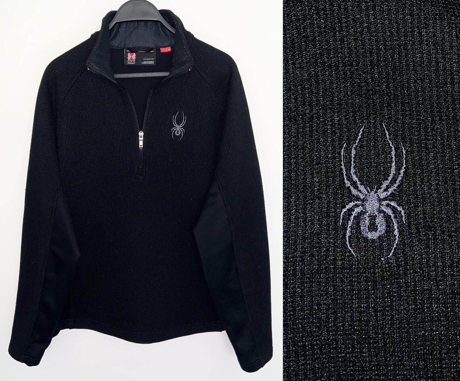 SPYDER Mens Outbound Core Sweater 1/4 
