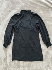 NWT Women's Small ASOS Black High Neck Dress