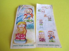 Kinder Ferrero C096 Eskimo & Beachboy (Lustige Wendefiguren) BPZ - OEU - 2004