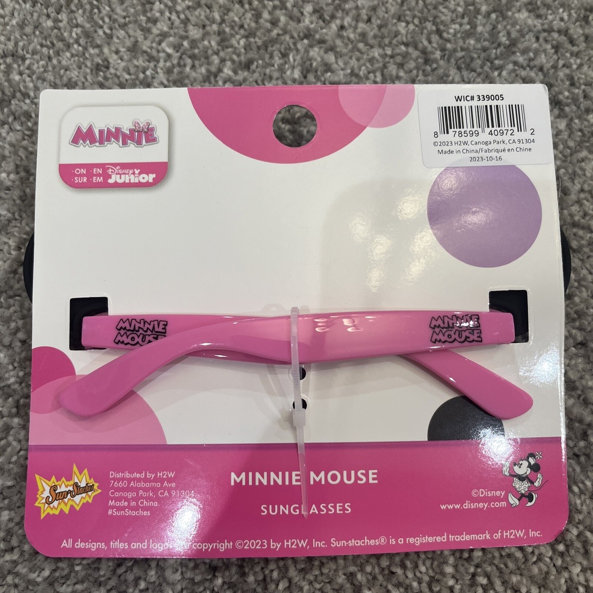 Sun-Staches Minnie Mouse Disney Junior 100% UV Protection Impact