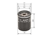 Bosch 0 451 103 232 ÖLfilter FüR Opel, Rover, Vauxhall