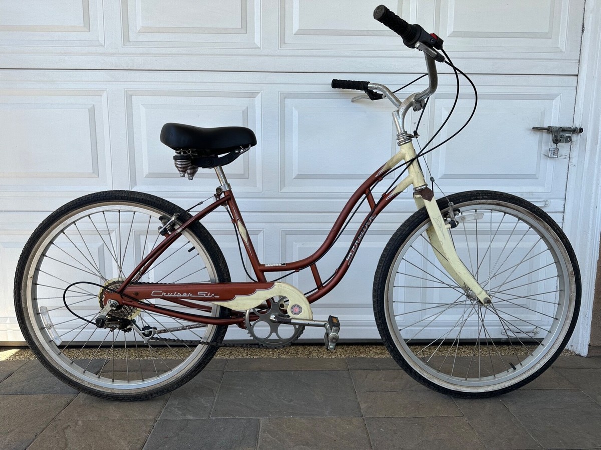 Schwinn Beach Cruiser Six Bike Shimano Components Lightweight