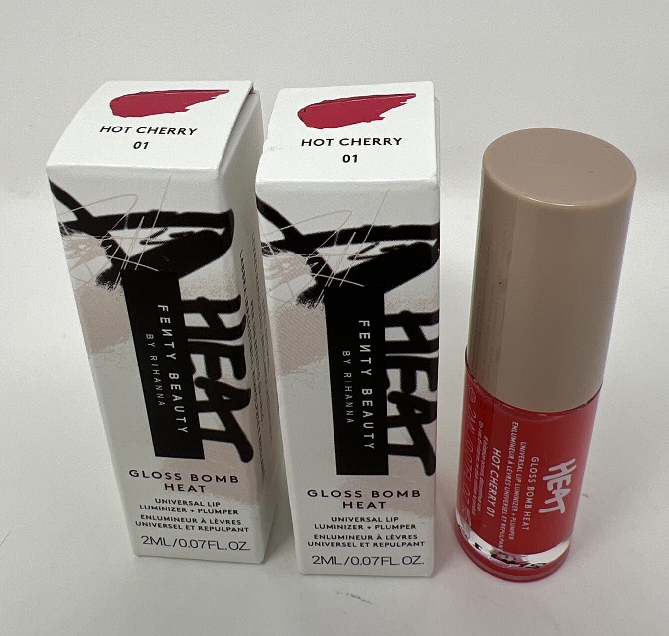 Fenty Beauty Gloss Bomb Heat Hot Cherry Lip Luminizer 0.07oz-image