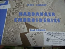 DMC Library Hardanger Embroideries Book 2nd Series 1962