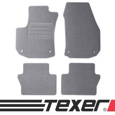 Fussmatten für Opel Zafira B 5-Sitzer 2005-2011 Fußmatten Autoteppiche TOP-GRAU