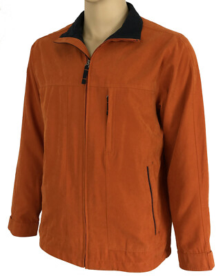 BASIC LINE Herren Jacke Frühlingsjacke Übergangsjacke Gr. 54 Farbe Terra+Dklblau
