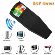 LED EMF Meter Magnetic Field Detector Ghost Hunting Tester Paranormal Equipment