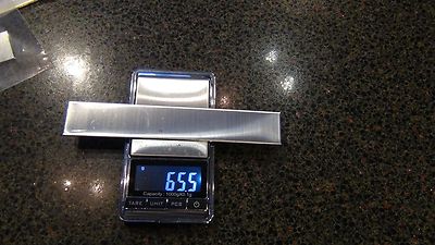   Argentium 935 silver sheet metal 1 x 6 inch  14 16 18 20 22 24 Gauge dead soft