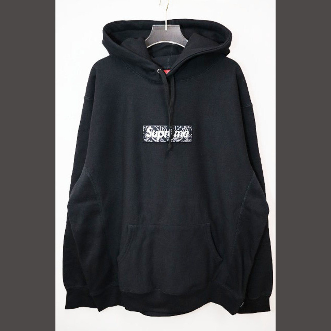 SUPREME 19AW BANDANA BOX LOGO HOODED SWEATHED XL BLACK SWEAT SUPREME 19AW BANDANA BOX LOGO HOODED SWEATHED XL BLACK SWEAT