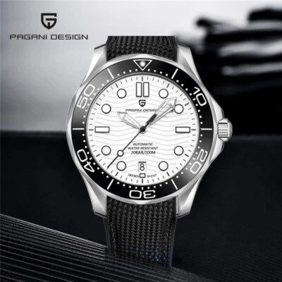 Pagani Design 1685 Seamaster 42MM Mechanical Automatic Nylon Waterproof Watch
