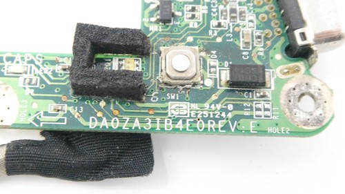 Acer Aspire One ZA3 Power button, VGA Port Board with Cable DA0ZA3IB4E0 - 第 2/4 張圖片