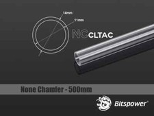Bitspower Non-chamfer Crystal Link 14mm OD Tube Length 500mm 2 PACK