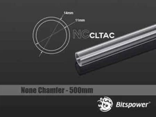 Bitspower Non-chamfer Crystal Link 14mm OD Tube Length 500mm (2 PACK)