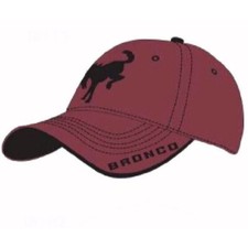 Ford Bronco Kicking Maroon / Black Cap Hat NEW Fast Free Ship