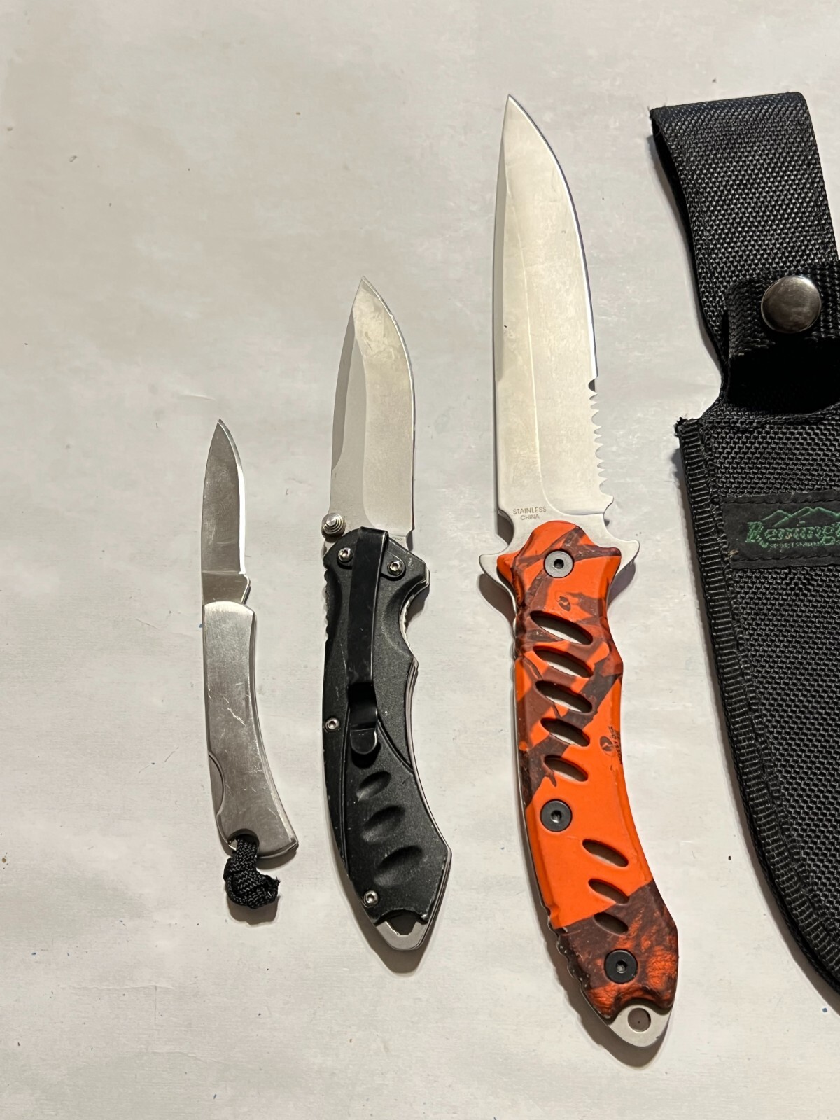 Lot of 3 Remington knives eBay