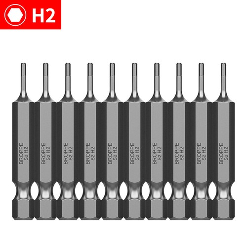 1/4" Shank Flat Slotted Torx Hexagon Screwdriver Bits Magnetic Drive Drill Bits - Picture 15 of 20