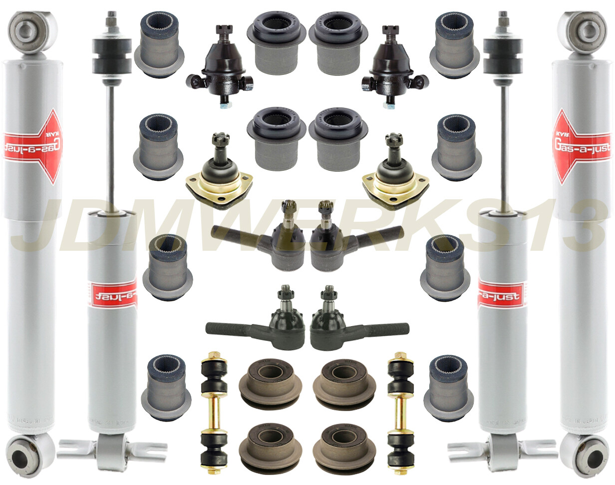 SUSPENSION REBUILD KIT KYB MONOTUBE SHOCKS for DODGE DART & DEMON 67 68 69 - 72