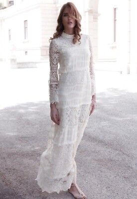 h&m lace wedding dress