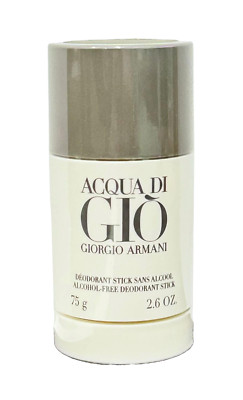 Acqua Di Gio by Giorgio Armani for Men 2.6 oz Deodorant Stick NEW 100% AUTHENTIC
