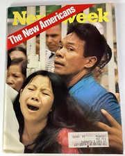 Newsweek Magazine 1975 Rare Ads Vietnam Immigrants NYC Papp USSR NASA Space