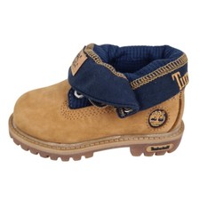 Timberland Toddler's Roll Top Thermal 29856 Snow Boots Winter Wheat Sz 6.5