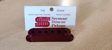 Seymourduncan Seymour Duncan Pickup Cover Classic Strat, Maroon (1 Piece)