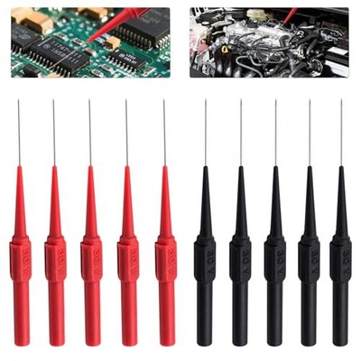 10 PCS Back Probe Pins Kit, 0.7mm Non-Destructive Insulation Wire Piercing
