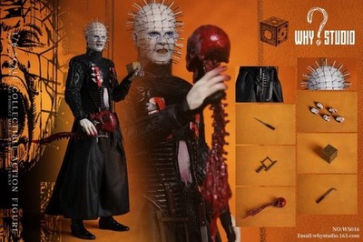 Hellraiser Pinhead 1/6 Scale Actionfigur Sammlerstück WHY STUDIO WS016 Neu