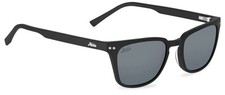 VISTA SATIN BLACK FRAME/GREY POLARIZED NYLON LENS
