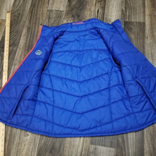 Columbia UF University Florida Gators Reversible Puffer Vest Women’s Medium - Picture 8 of 13