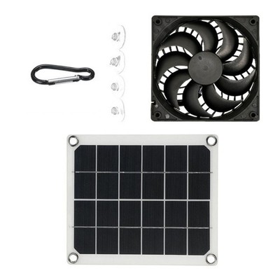 Solar Powered Computer Cooling System With Strong Plastic Silicone Material