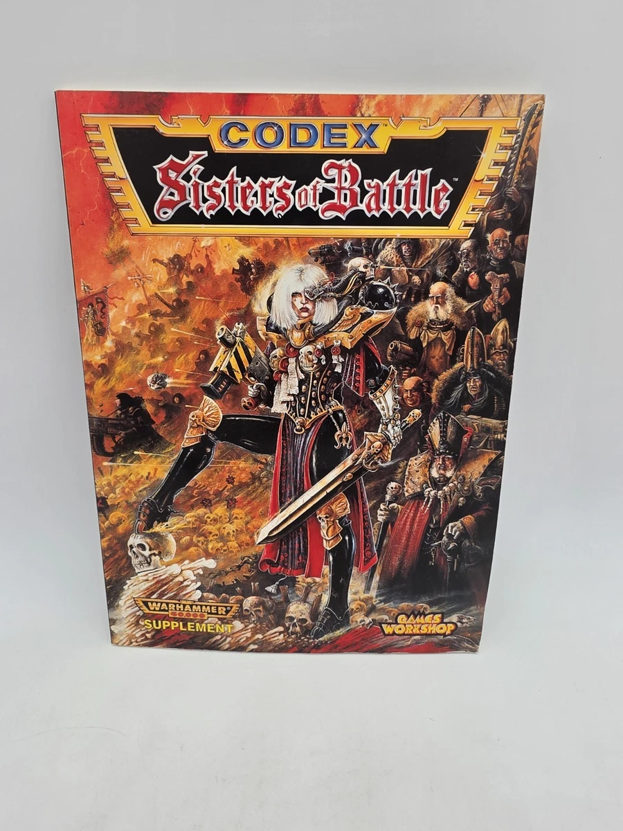 Warhammer 40K Sisters Of Battle Codex Supplement 2nd Ed 1997 Rare Read