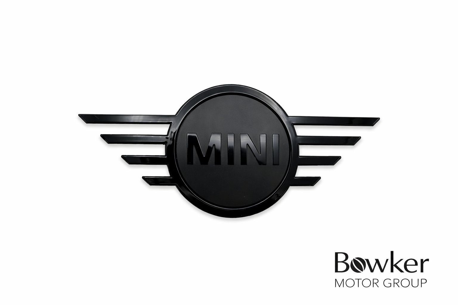 MINI Genuine Mini Badge Black Fits F56 F57 BEV F57 LCI F55 F55 LCI 51149880863